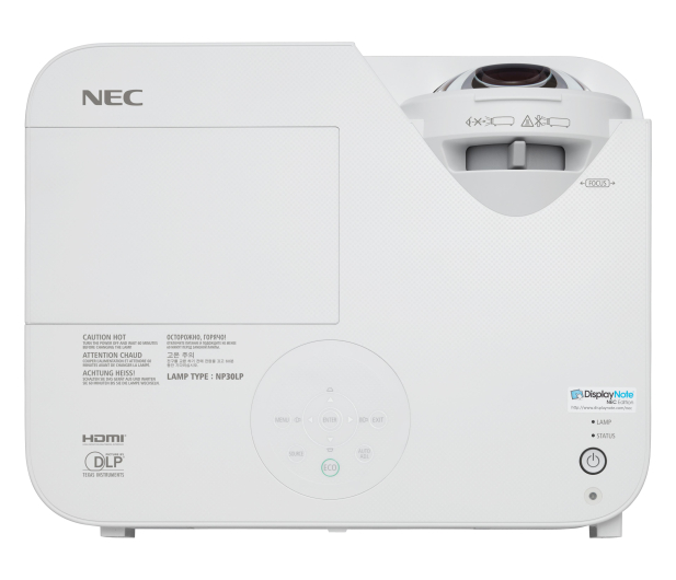 NEC M353WS 10000:1 DLP WXGA 60003975 - 1382180 - zdjęcie 5
